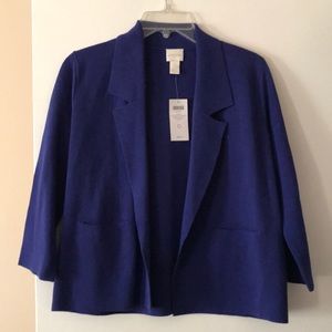 Chico short royal blue sweater
